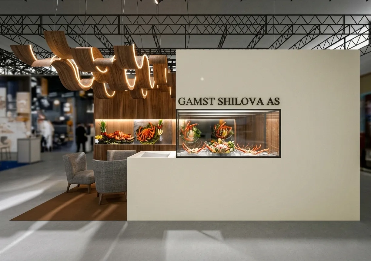 Design a stand that attracts clients